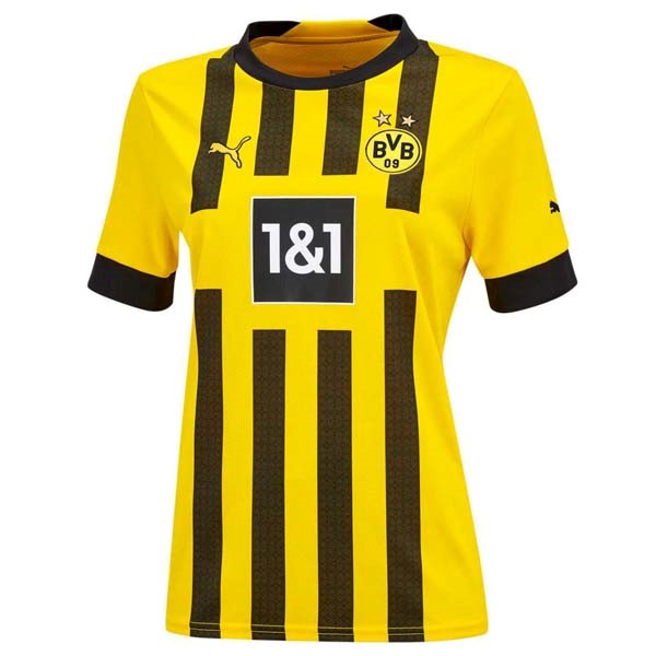 Camiseta Borussia Dortmund Primera Equipación Mujer 2022/2023